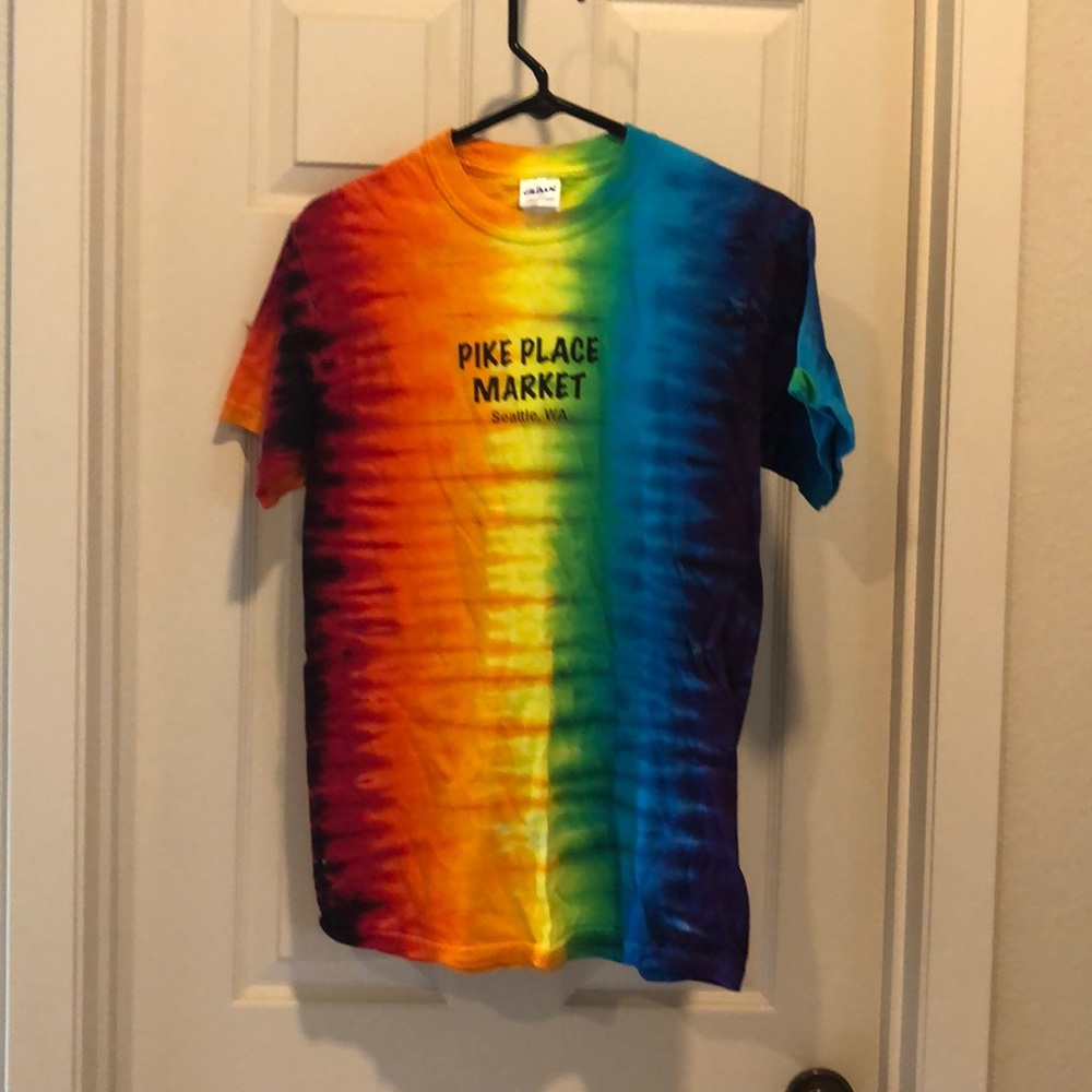Pike Place Market Tie Dye T-Shirt